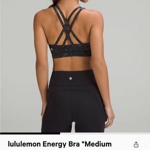 Energy sports bra from lululemon